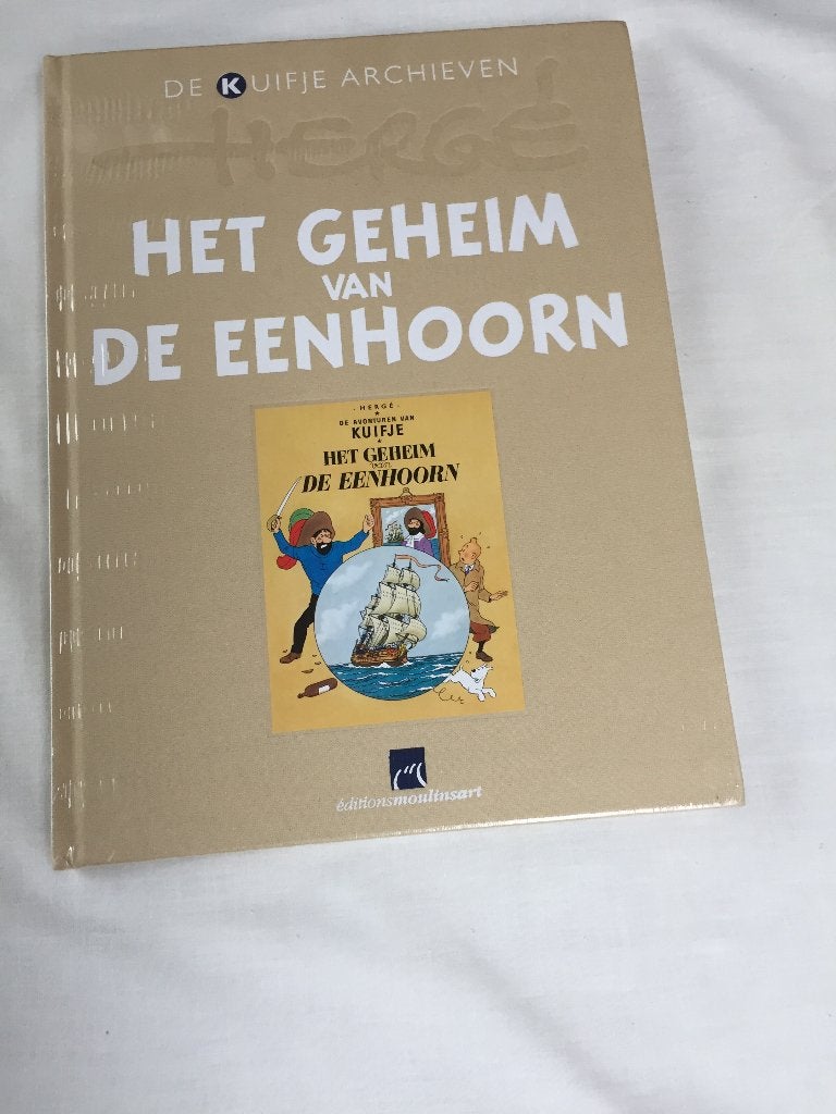 De Kuifje Archieven Het Geheim v.d. Eenhoorn HC 2011., Boeken, O.a. Hergé, Eén stripboek, Ophalen of Verzenden, Zo goed als nieuw