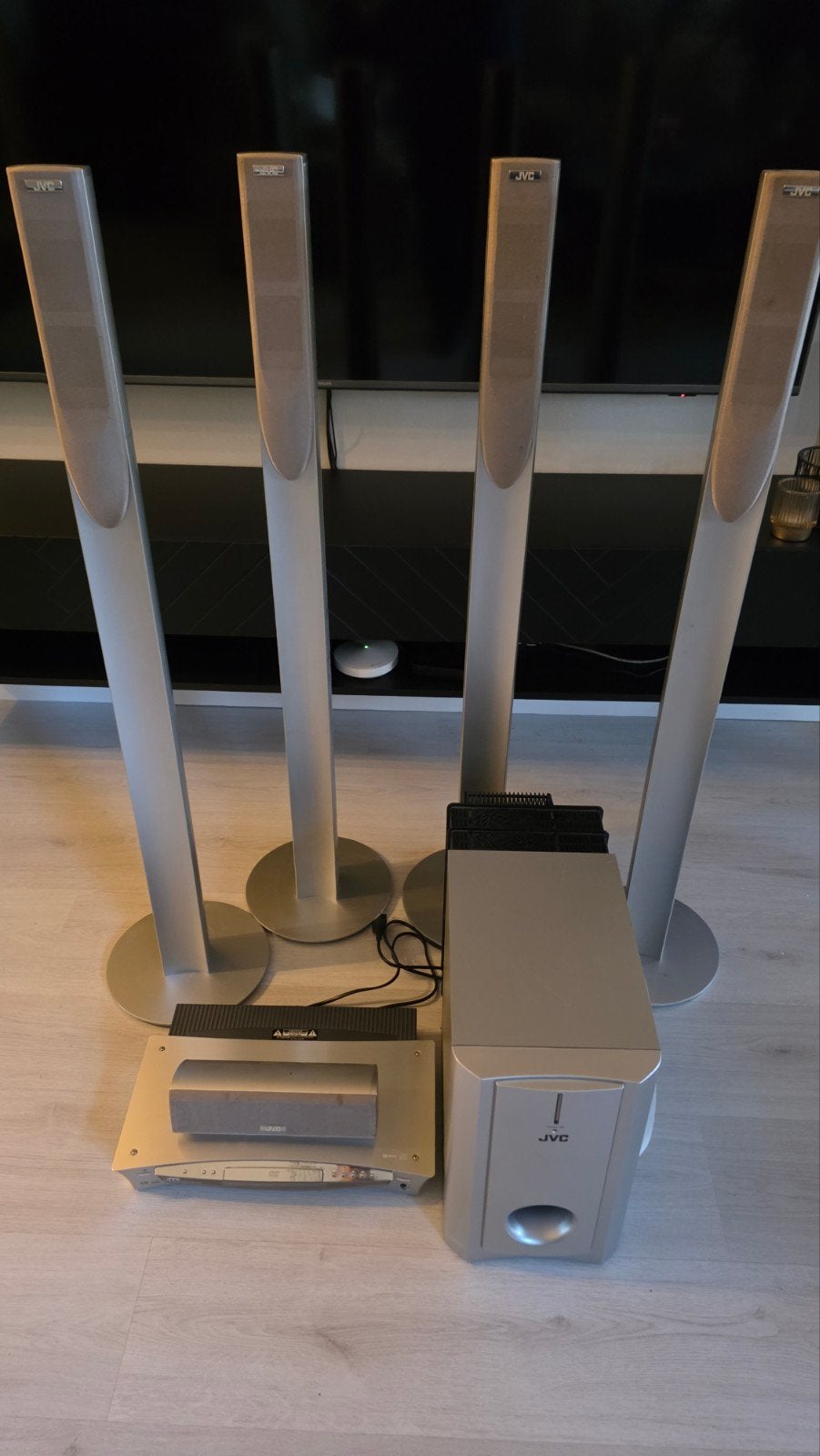 JVC Home Cinema Set. 5.1 met Subwoofer, Audio, Tv en Foto, Ophalen, Gebruikt, JVC, 5.1-systeem