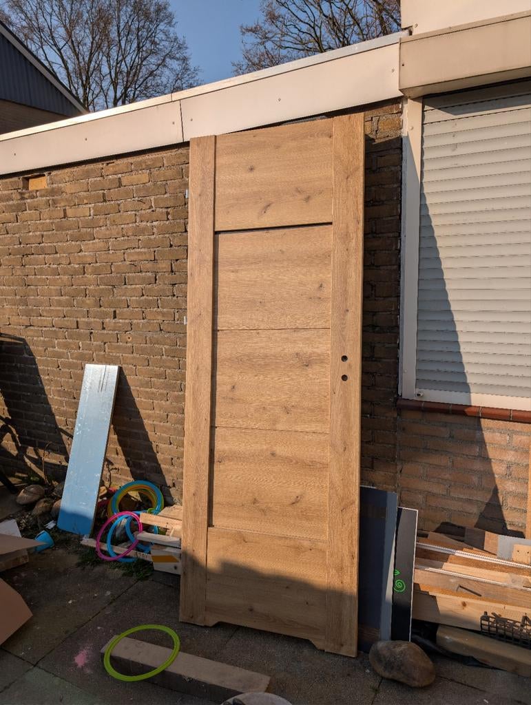 Binnendeur met vochtschade onderkant, Ophalen of Verzenden