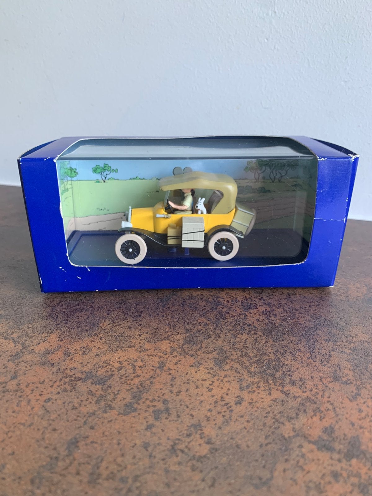 Miniatuur auto Ford T Kuifje in Congo, Ophalen of Verzenden, Zo goed als nieuw, Auto, Overige merken