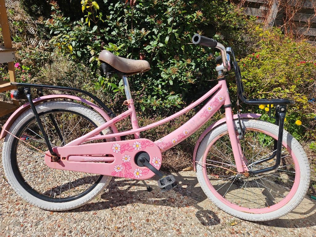 Popal meisjesfiets 20 inch, Ophalen, Gebruikt, Versnellingen, Popal