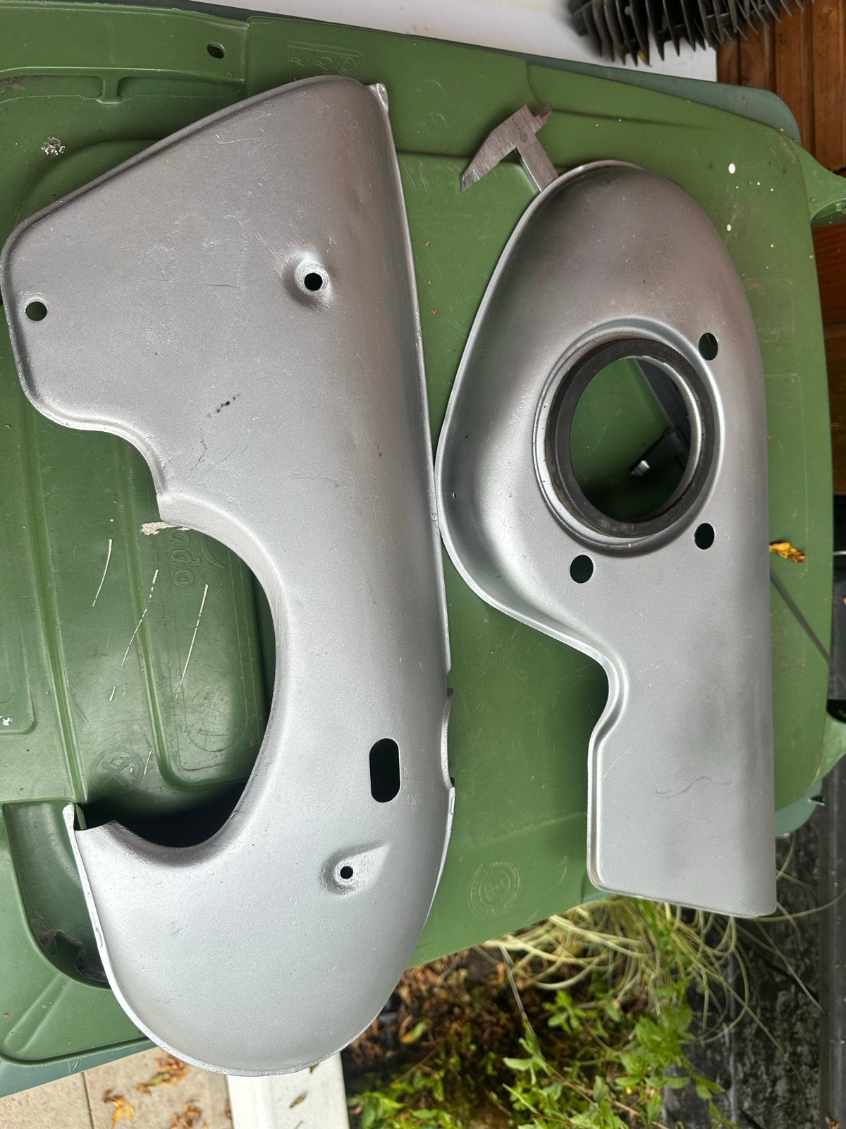 Kreidler geforceerde koeling kappenset in primer, Fietsen en Brommers, Ophalen of Verzenden, Gebruikt, Kap