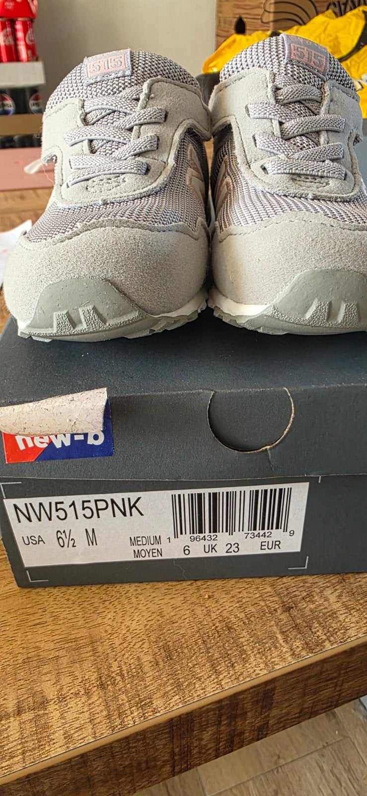 New Balance NW515PNK babyschoenen maat 23, Ophalen, Meisje, Schoenen, Nieuw