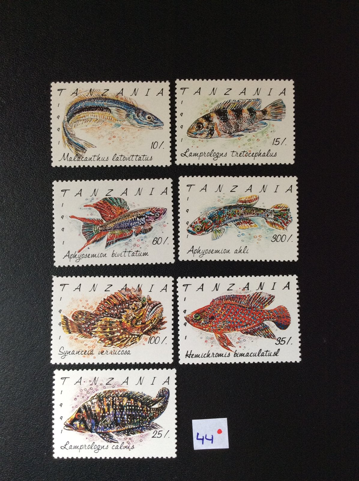 Tanzania postzegels 1991 pfr Mi 1040/46, Ophalen of Verzenden, Tanzania, Postfris