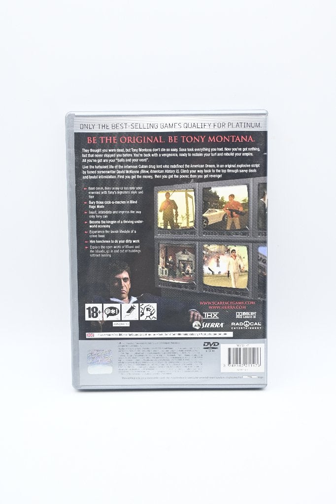 Playstation 2     Scarface The World is Yours, 1 speler, Ophalen of Verzenden, Zo goed als nieuw, X