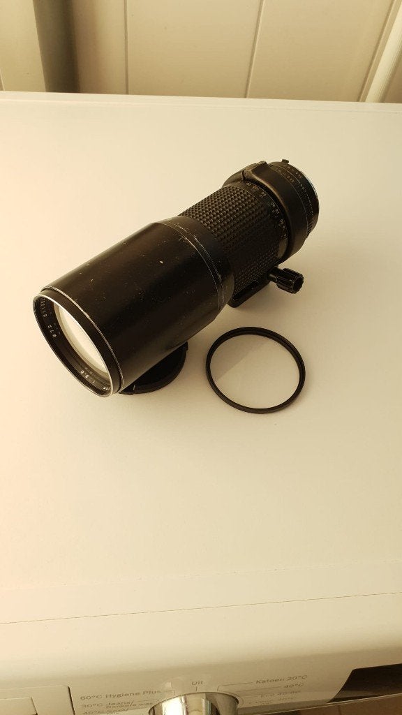 Tokina 400mm f/5,6 met Minolta MD vatting, Ophalen of Verzenden, Gebruikt, Telelens