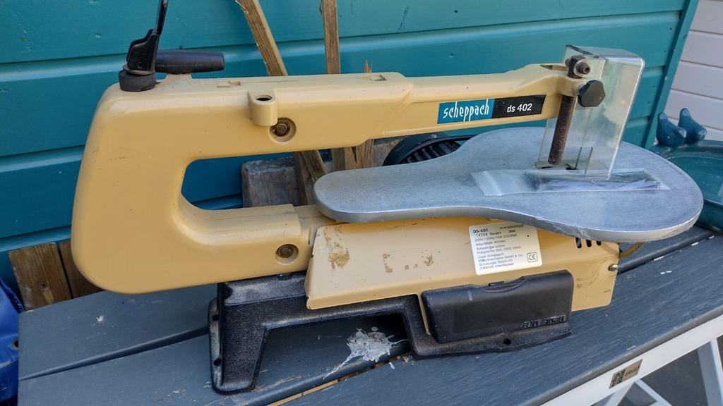 Figuurzaag machine, Doe-het-zelf en Verbouw, Gereedschap | Zaagmachines, Minder dan 30 mm, Gebruikt, Bouwjaar 2000O, Ophalen of Verzenden