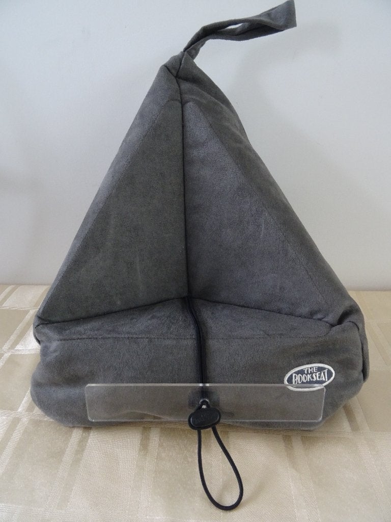The Bookseat boekensteun boek houder tablet, Ophalen of Verzenden, Zo goed als nieuw, Grijs, Overige materialen