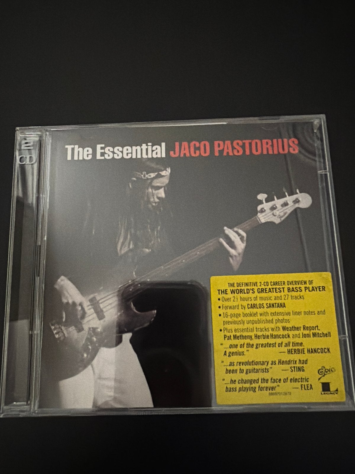 The Essential Jaco Pastorius 2CD - Jazz Fusion Bass Legend, Verzenden, Zo goed als nieuw, Inclusief boekje, Jazz