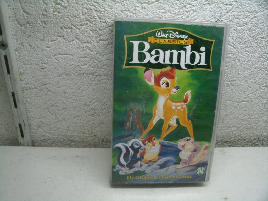 vhs 165a bambi classic, Cd's en Dvd's, Alle leeftijden, Ophalen of Verzenden, Gebruikt