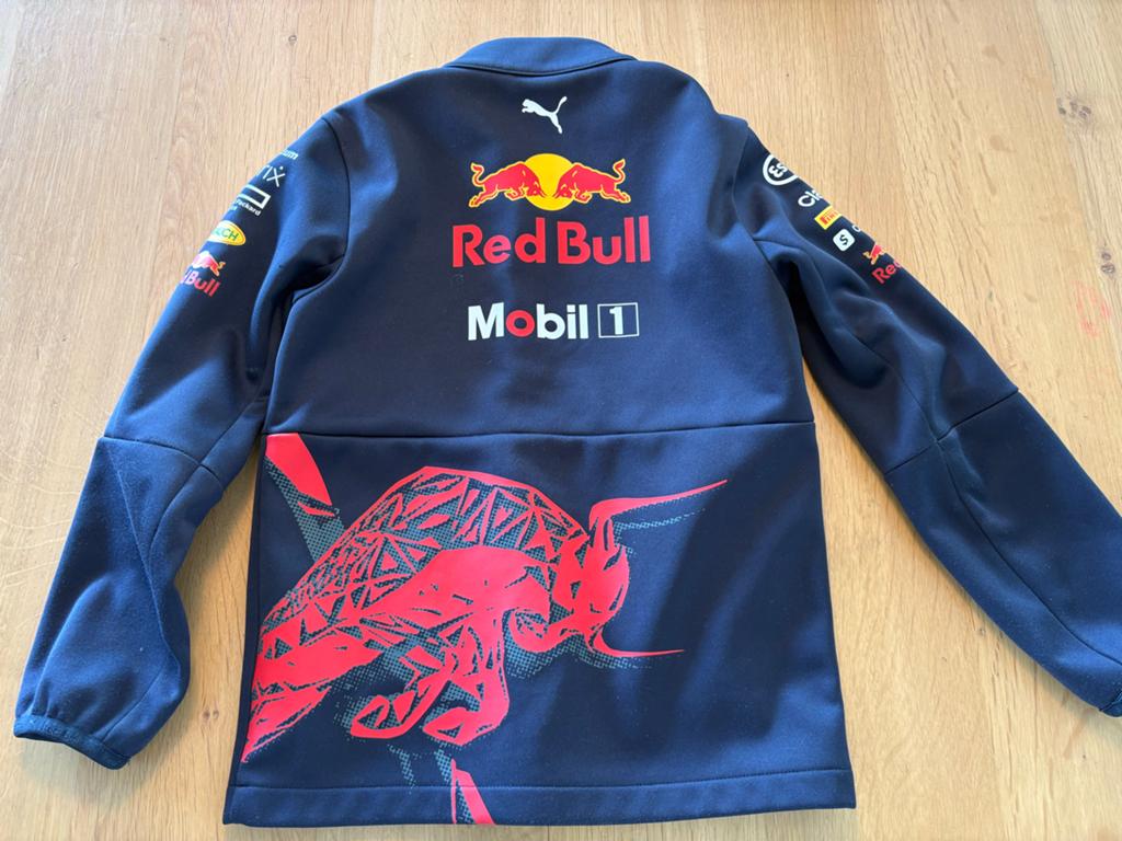 Red Bull Racing Puma Jasje - Maat 128 (7-8 jaar), Ophalen of Verzenden, Gebruikt, Jongen of Meisje, Jas