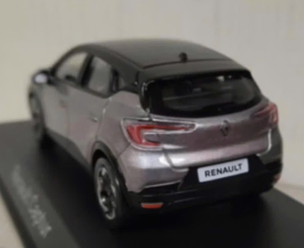 Renault Captur 1:43 Oyster Grijs /zwart '24 NOREV Ref 517767, Verzenden, Nieuw, Auto, Norev
