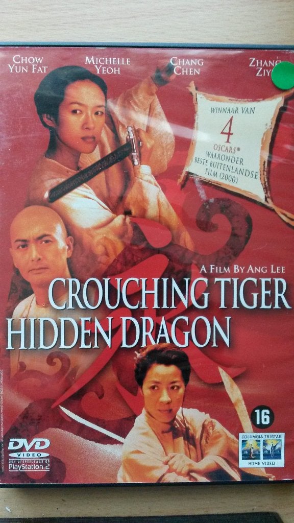 Crouching tiger hidden dragon - Ang Lee, Chow Yun Fat, Vanaf 16 jaar, Verzenden, Nederlands, Zo goed als nieuw