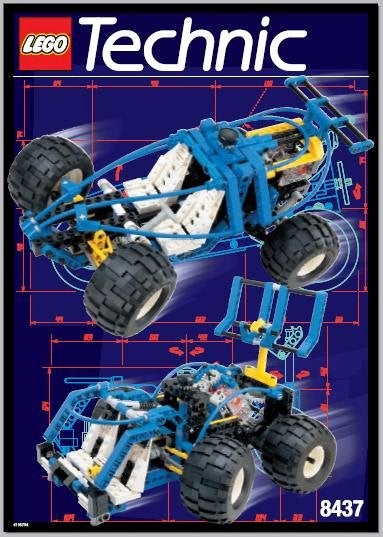 LEGO TECHNIC 8437 Future Car, Gebruikt, Lego, Info@lego.nl, Ophalen of Verzenden