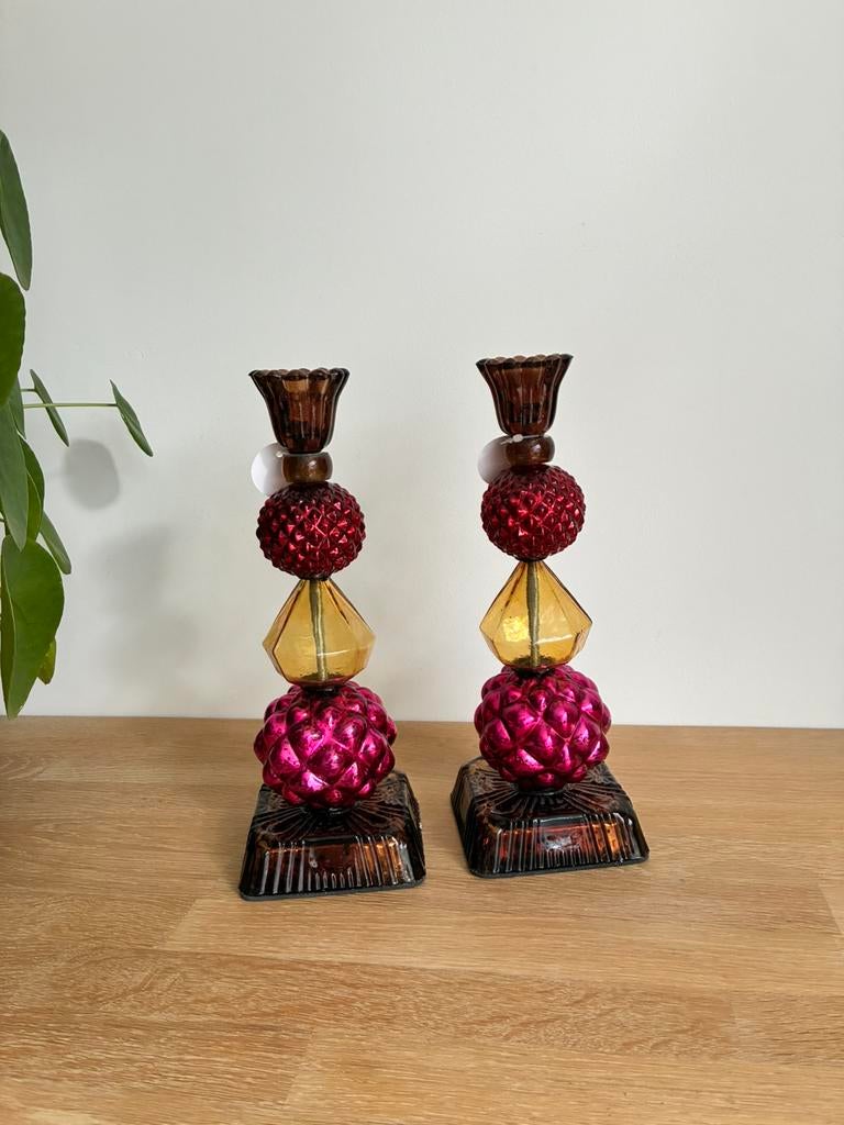 Kandelaar Pip Studio Set nieuw, Ophalen of Verzenden, Zo goed als nieuw, Overige materialen, Minder dan 25 cm