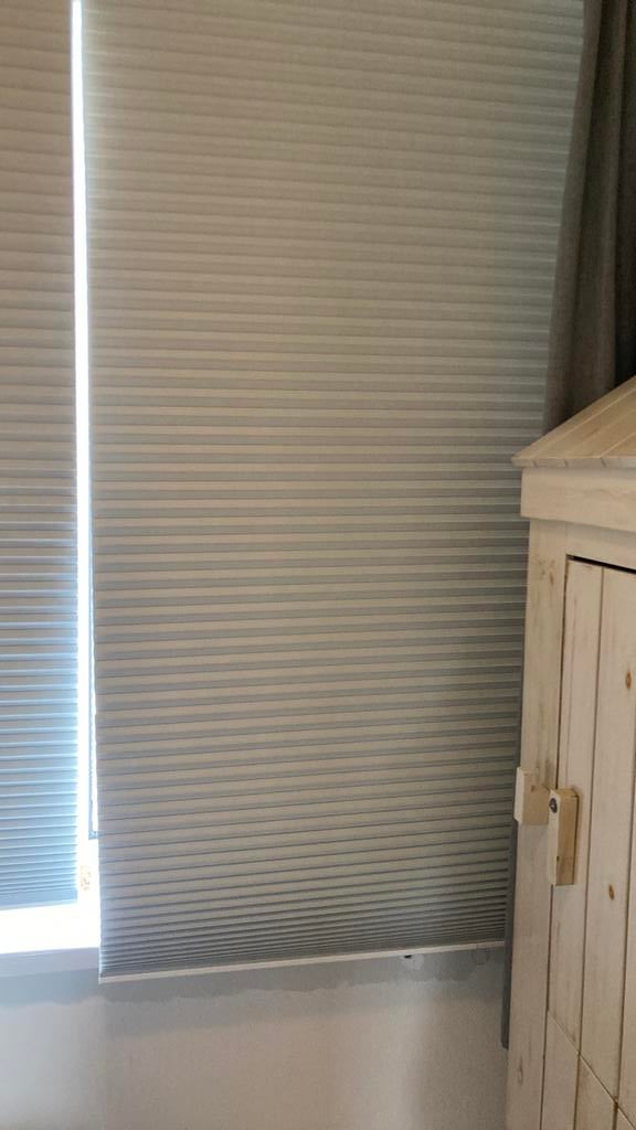 Ikea trippevals verduisterend plisse gordijn, Huis en Inrichting, Stoffering | Gordijnen en Lamellen, Ophalen of Verzenden, Gebruikt