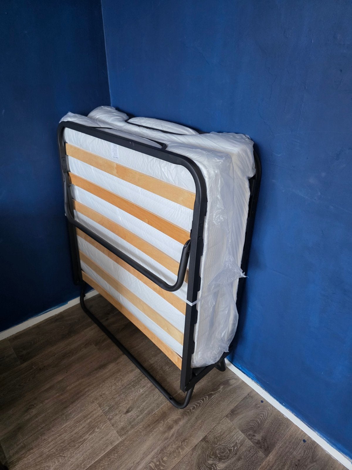 troonz opklapbed, Ophalen, 90 cm, Eenpersoons, Zwart