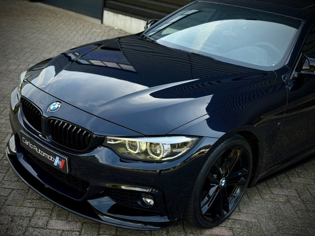 BMW 4 Serie Gran Coupé 430i M-PERFORMANCE DAK|HEADUP|H/K|M, Auto's, Stof, Gebruikt, Euro 6, 4 cilinders