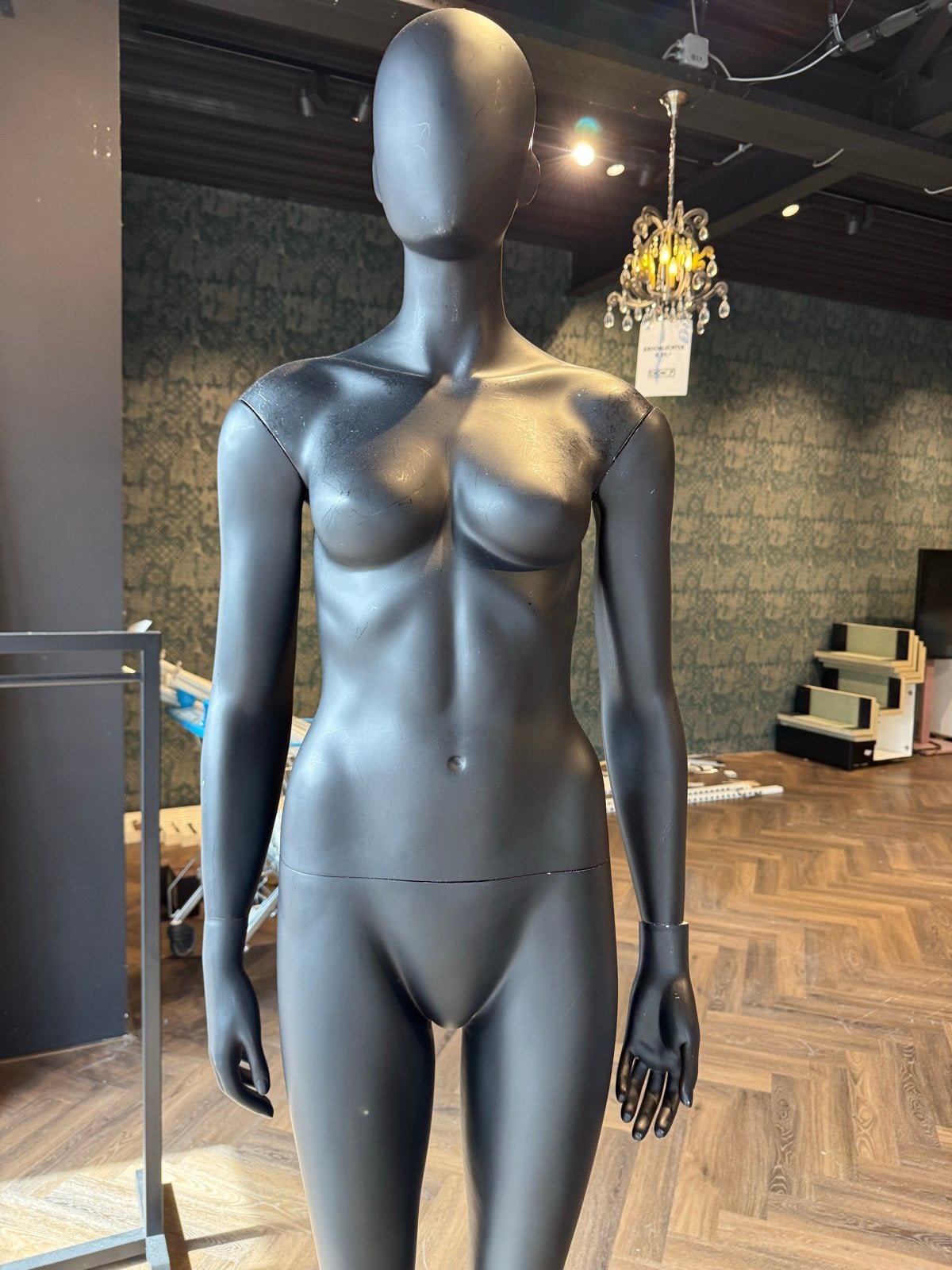 13 Design Paspoppen (Heren & Dames) - Mat Zwart, Ophalen