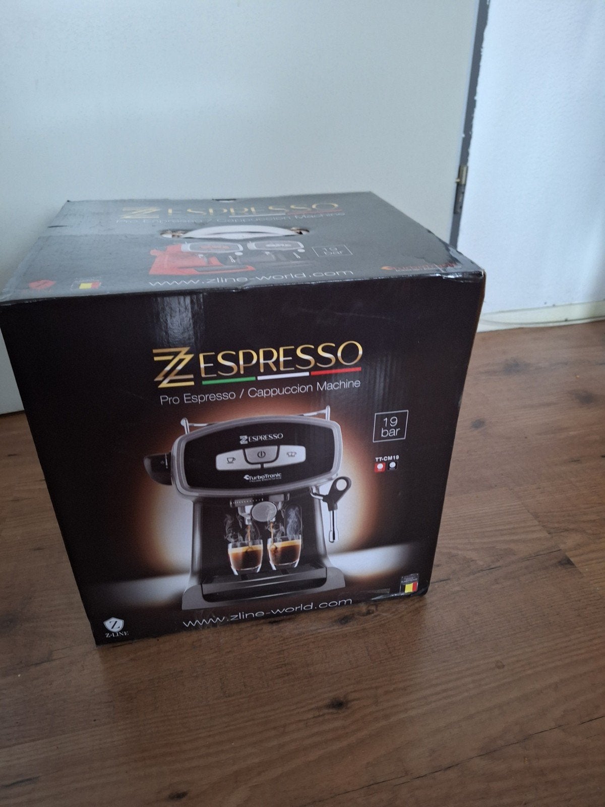 Zespresso Pro Espresso / Cappuccino Machine 19 bar, Espresso apparaat, Nieuw, Gemalen koffie, Ophalen of Verzenden