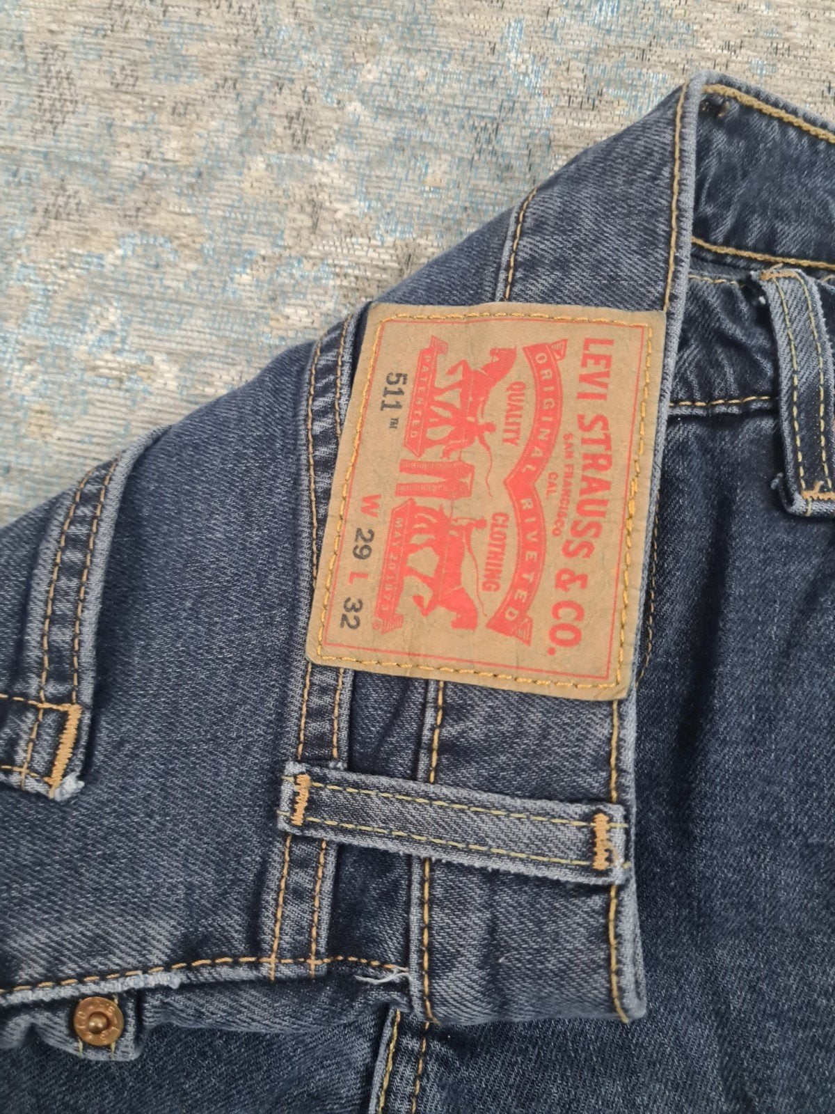 Levi's 511 W29 L32 Slim STRETCH Bronno2932 Blauw

Taille: 39, Blauw, Levi Strauss Nederland, W32 (confectie 46) of kleiner, Ophalen of Verzenden
