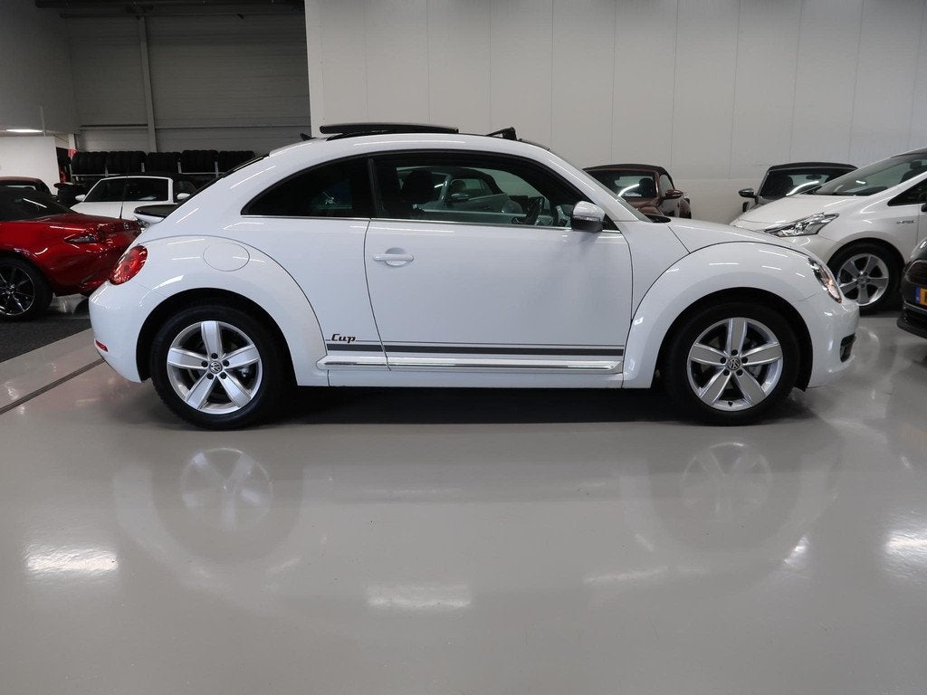 Volkswagen Beetle 1.2 TSI CUP Panoramadak Airco-ecc Navigati, Euro 5, Stof, Gebruikt, 4 cilinders