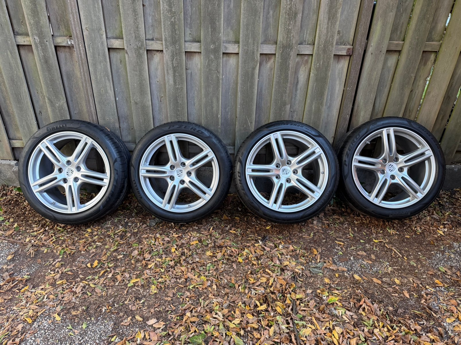 Originele Porsche Panamera(971) 20inch compleet zomerset, Auto-onderdelen, Ophalen, Gebruikt, 275 mm, Banden en Velgen