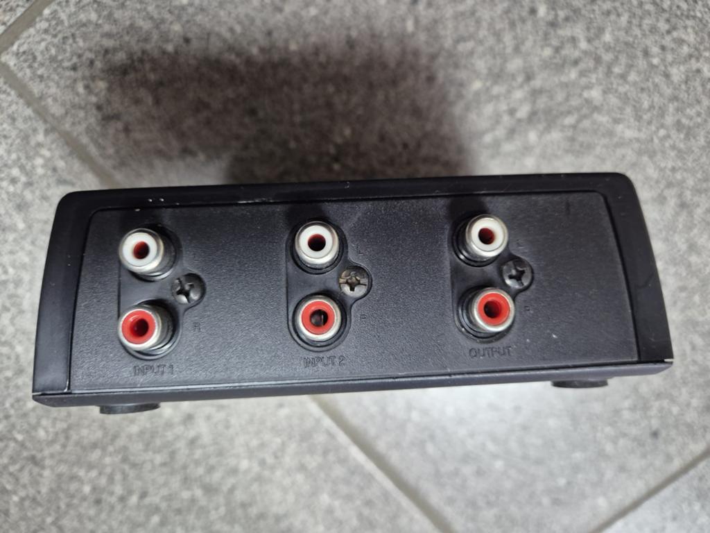 HQSW-AV100 Handmatige 2-poorts Audio Switch, Ophalen of Verzenden