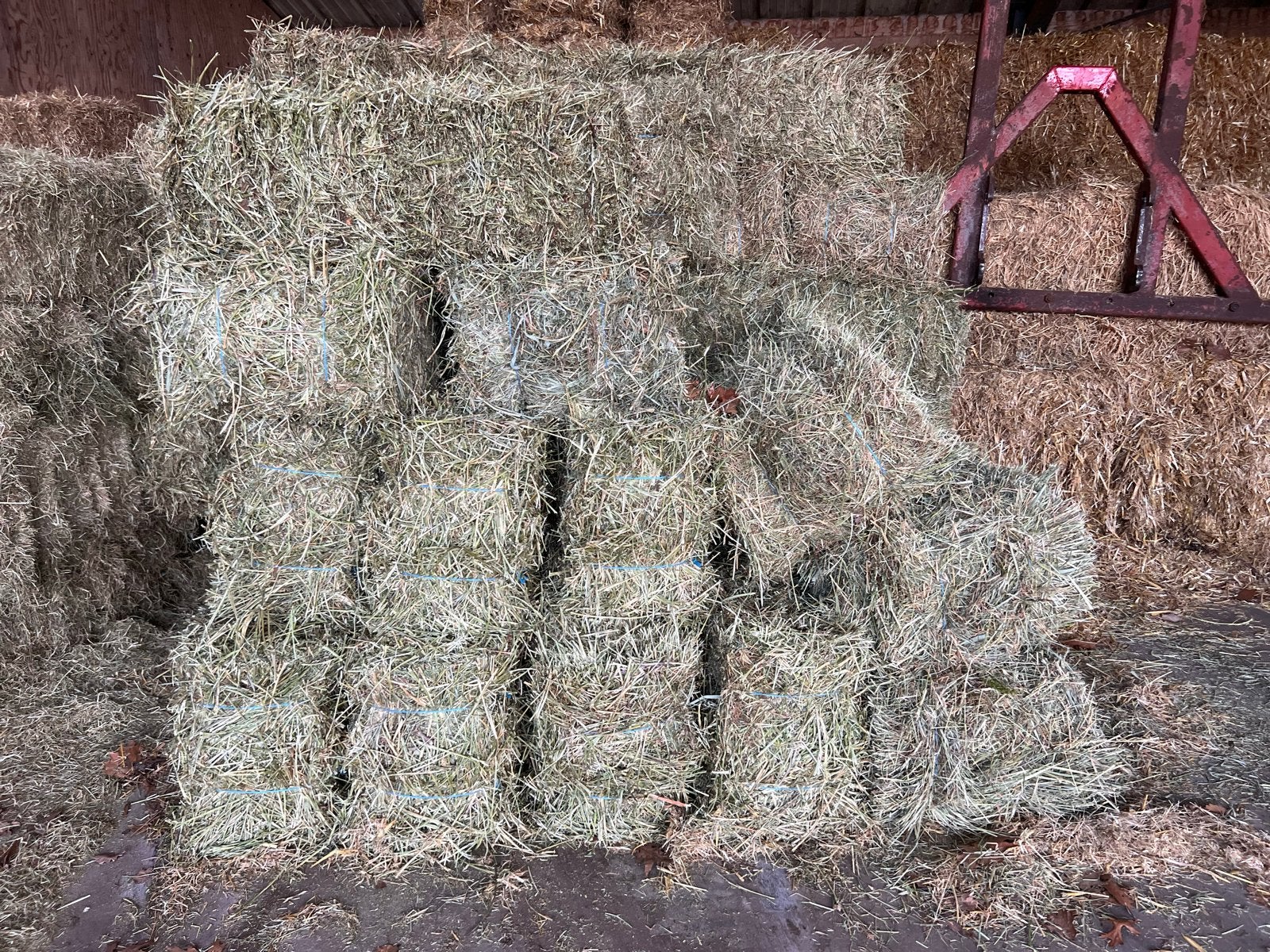 Luzerne kleine balen 25-30 kg, 1e snede, goede kwaliteit, Dieren en Toebehoren, Ophalen, Vee