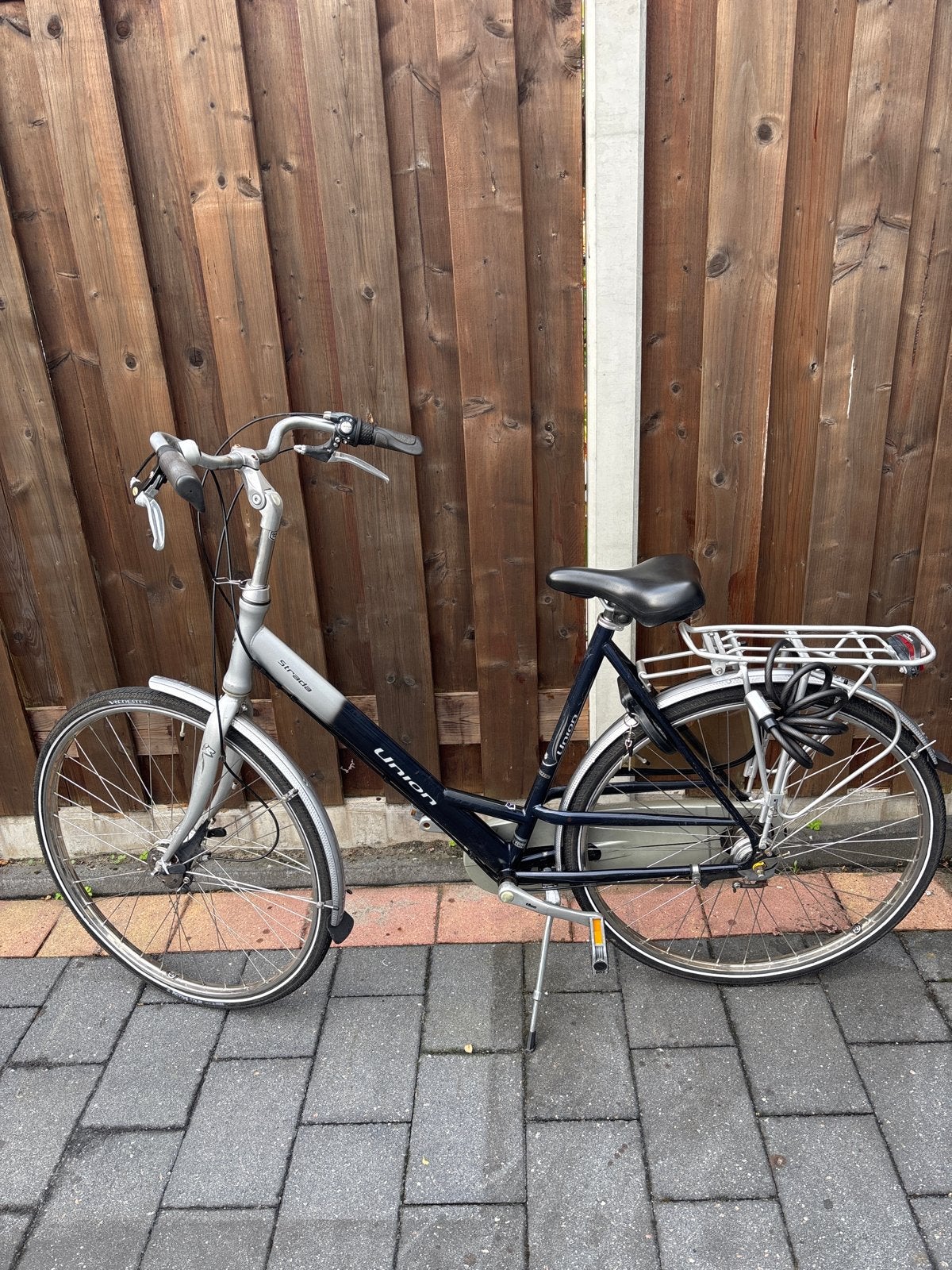 Union Damesfiets met lage instap en versnellingen, Fietsen en Brommers, Fietsen | Dames | Damesfietsen, Velgrem, Ophalen, Overige merken