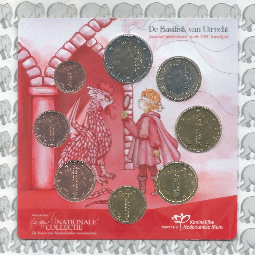 Nederland UNC set 2026, Ophalen of Verzenden, Overige landen, Overige waardes, Setje
