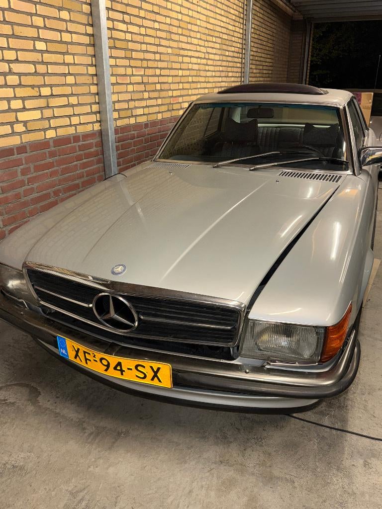Mercedes-Benz SL 3.5 350 SLC 1976 Grijs, Auto's, Automaat, SLC, Particulier, 1630 kg
