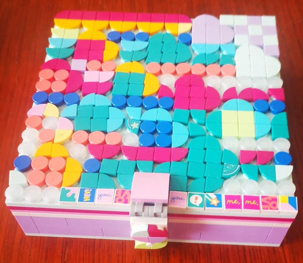2 LEGO DOTS sets -Sieradendoos Organizers- Expressie & Orde, Kinderen en Baby's, Speelgoed | Duplo en Lego, Zo goed als nieuw