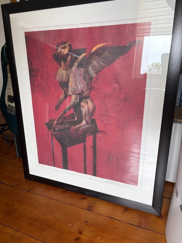 Dave McKean genummerde en gesigneerde Sphinx print, Antiek en Kunst, Kunst | Litho's en Zeefdrukken, Ophalen of Verzenden