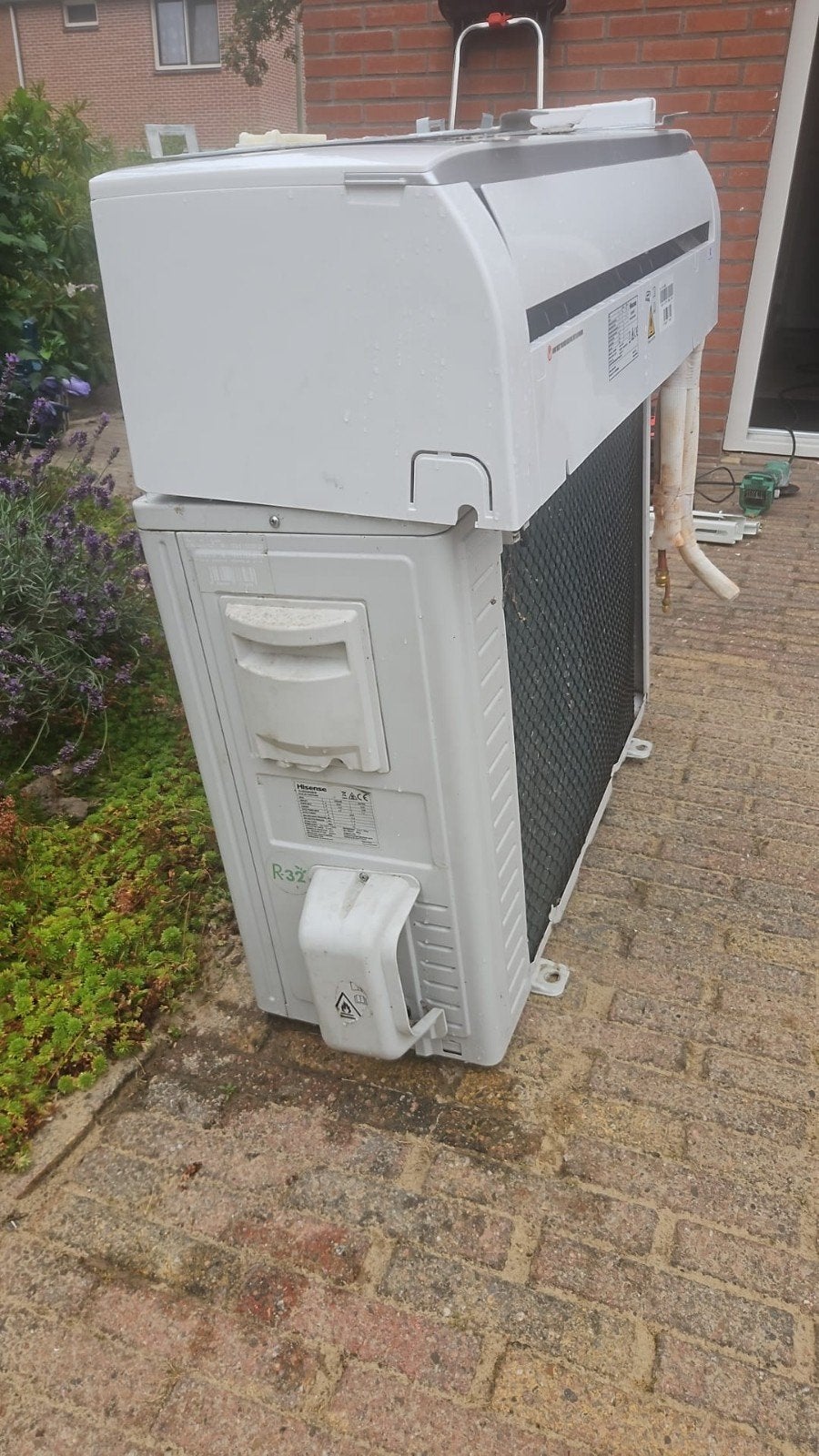 Hisense Wandairco - Koelen en Ontvochtigen, Ophalen, Gebruikt, Minder dan 60 m³, 3 snelheden of meer