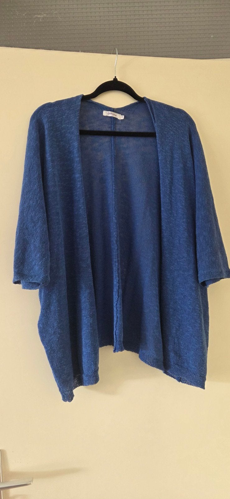 Paprika blauw vest XL/XXL, Kleding | Dames, Grote Maten, Blauw, Trui of Vest, Ophalen of Verzenden, Paprika