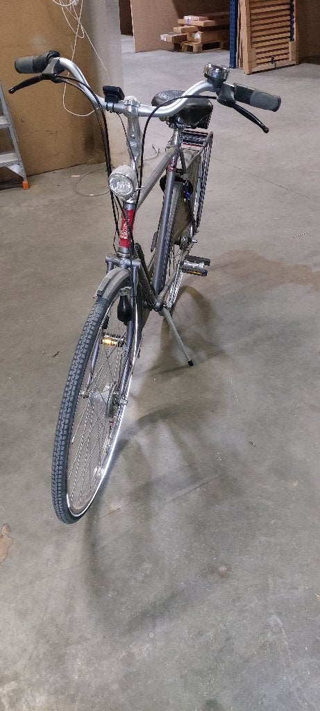 Raleigh herenfiets model 101  bijna nieuw, Fietsen en Brommers, Versnellingen, Zo goed als nieuw, 57 tot 61 cm, Trommelrem