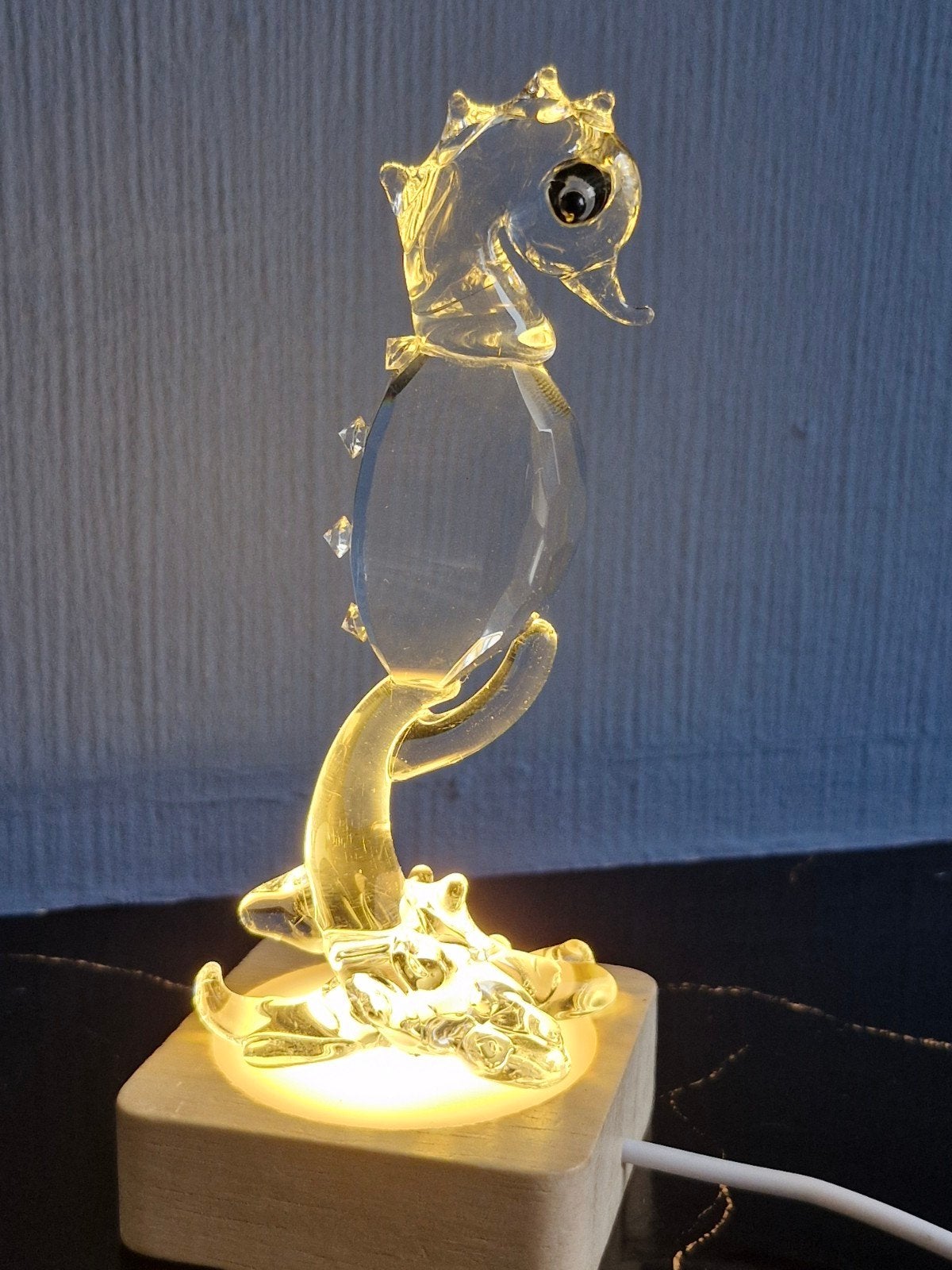 Kristallen beeldjes: Zeepaard, Nijlpaard, Libel, Vis, Beer, Verzamelen, Swarovski, Ophalen of Verzenden