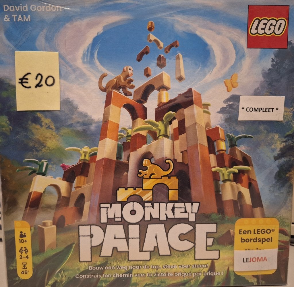 Lego monkey palace bordspel, Een of twee spelers, Ophalen of Verzenden, Zo goed als nieuw, David Gordon & TAM