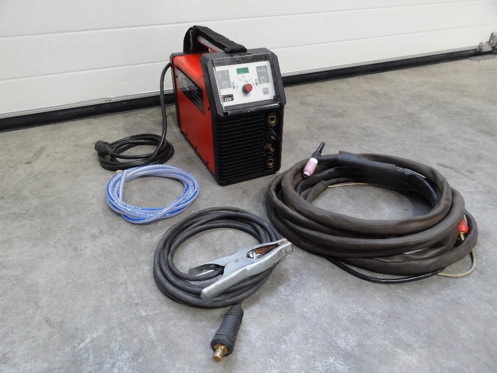 Tig lasapparaat Lorch T 220 DC Puls 230 volt in nette staat, Doe-het-zelf en Verbouw, Gereedschap | Lasapparaten, Ophalen of Verzenden
