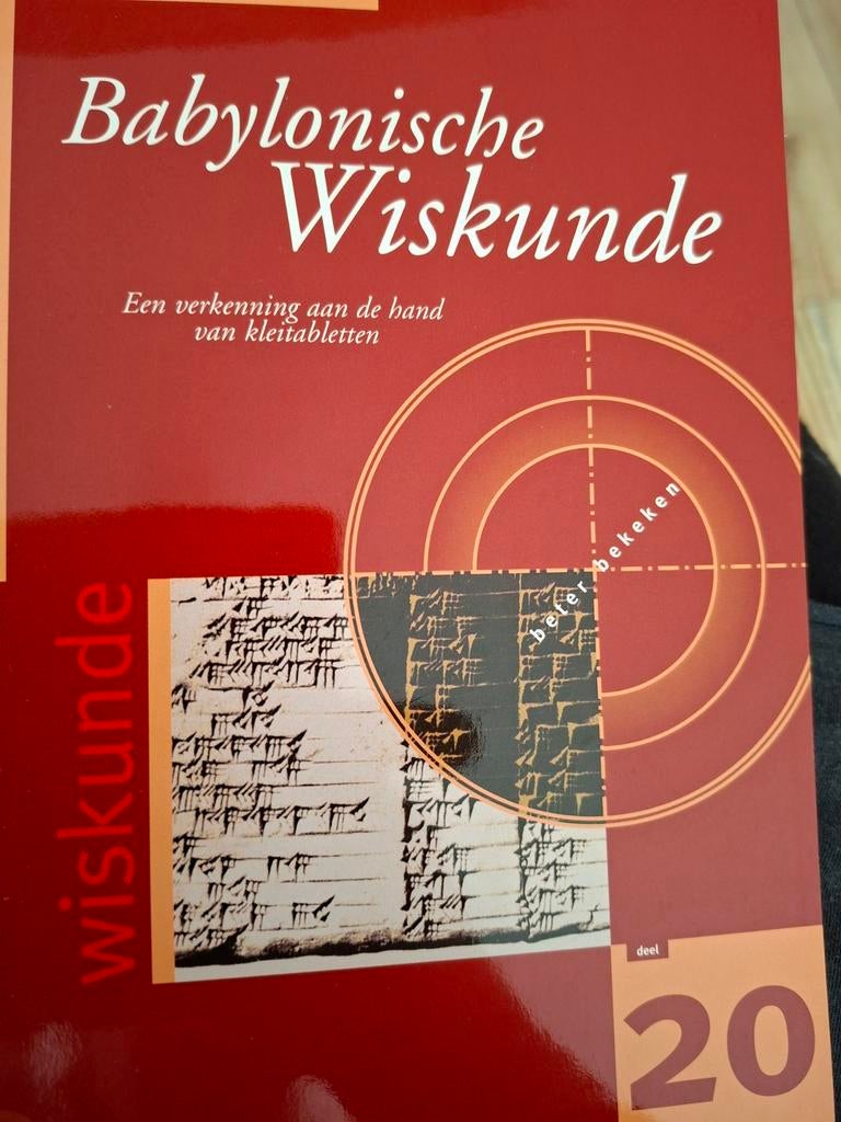 Ab van der Roest - Babylonische Wiskunde, Ophalen of Verzenden, Zo goed als nieuw, Ab van der Roest; Martin Kindt, Nederlands