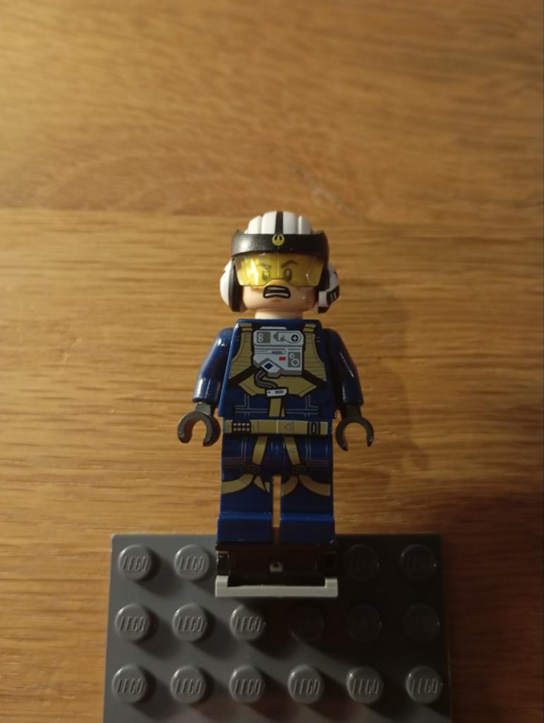LEGO Star Wars Rebel U-wing pilot (SW0800), Ophalen, Zo goed als nieuw