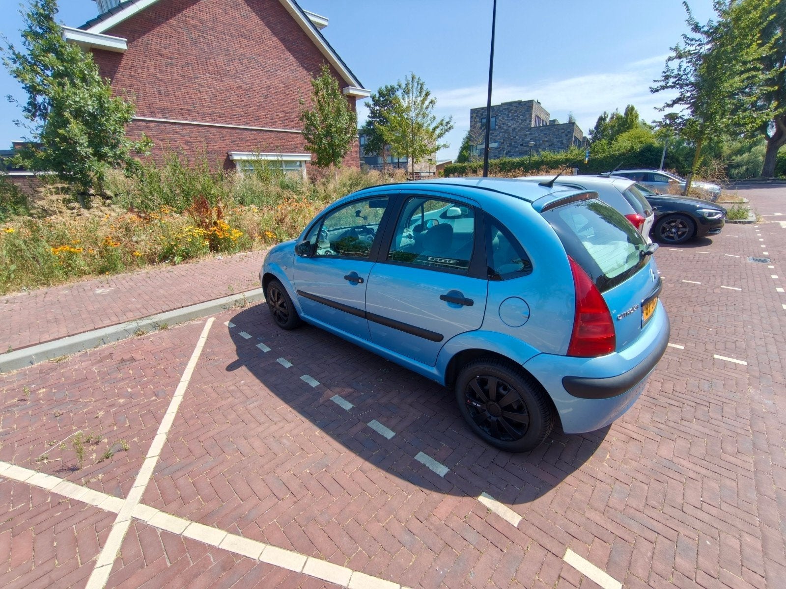 Citroën C3 1.4 I 2002 Blauw, Auto's, Voorwielaandrijving, Blauw, Origineel Nederlands, Handgeschakeld