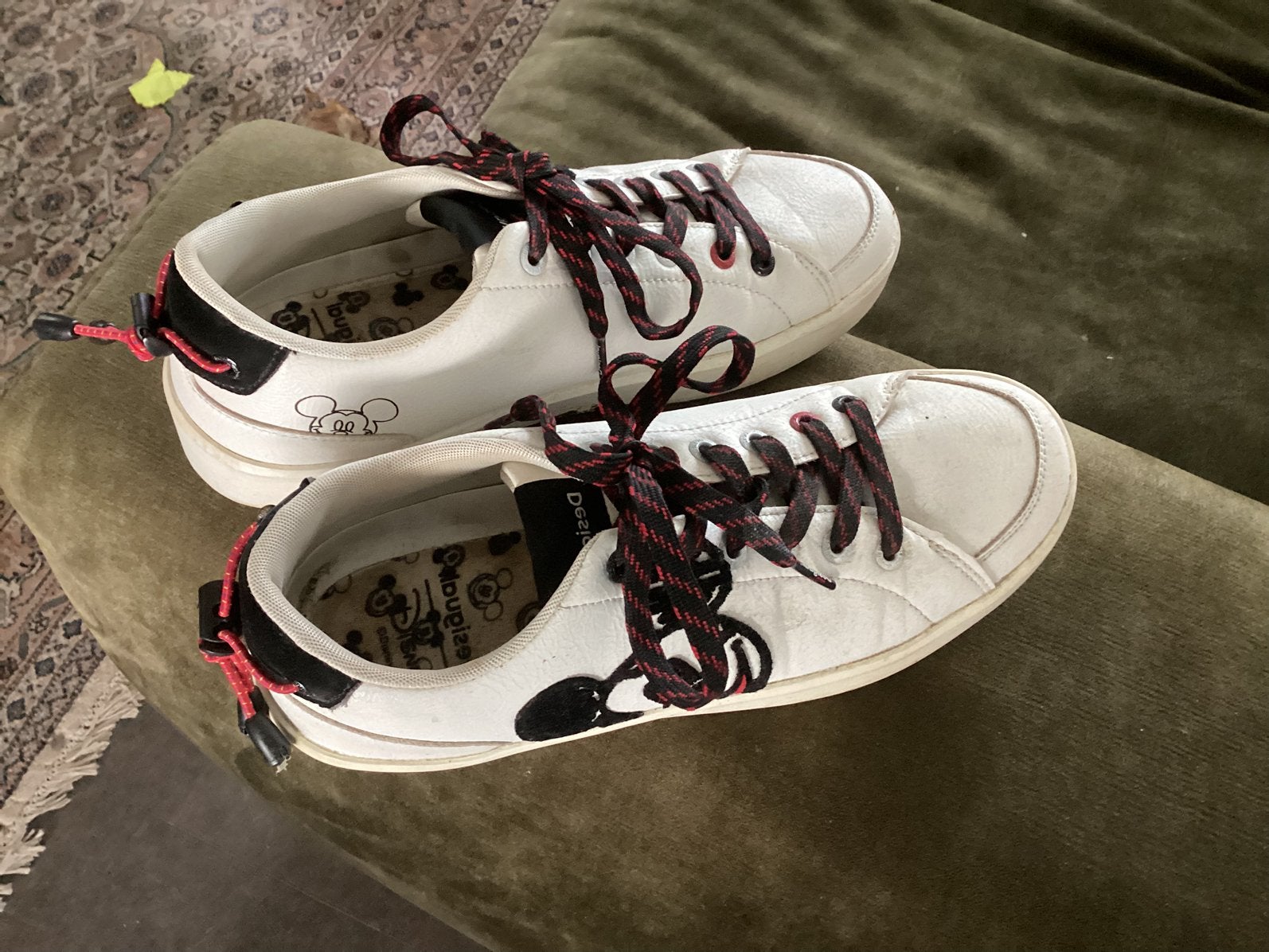 Sneakers van het desigual maat 40, Ophalen of Verzenden, Zo goed als nieuw, Wit, Sneakers of Gympen