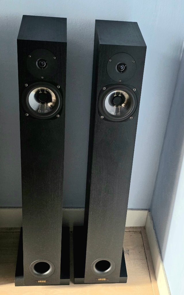 Audio Physic Spark II hoogwaardige zuilen, Vloerstaande luidspreker, 60 tot 120 watt, Ophalen, Overige merken