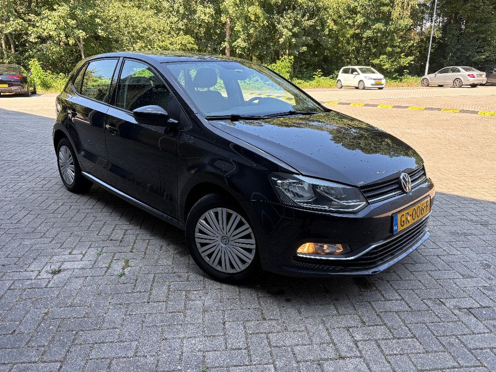 Volkswagen Polo 1.4 TDI 66KW BMT 2015 Zwart 5D, Auto's, Voorwielaandrijving, Euro 6, 1051 kg, Zwart