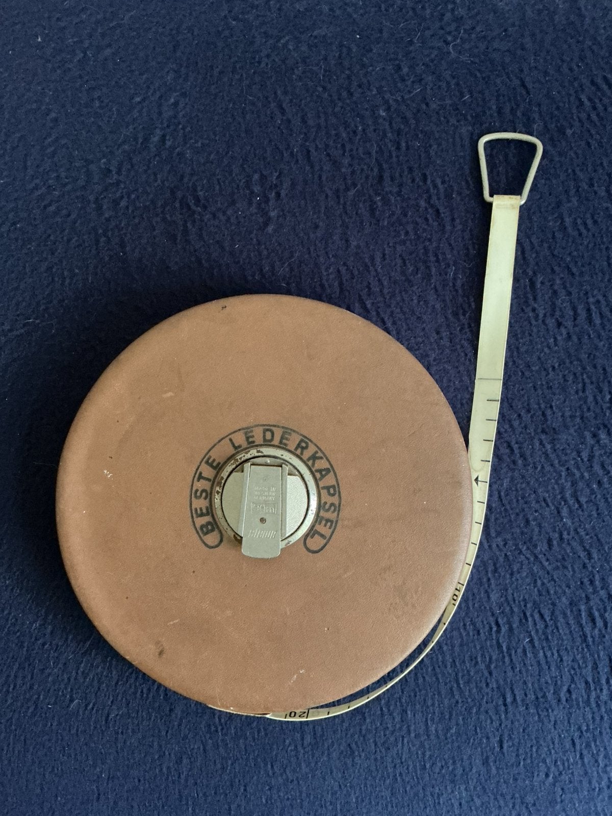 antiek meetlint- 30 meter, Doe-het-zelf en Verbouw, Meetapparatuur, Ophalen of Verzenden, Gebruikt, Afstand
