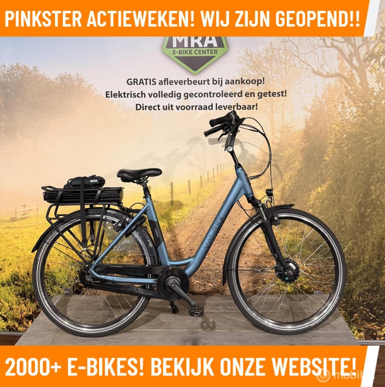 Van Dijck Ceres Elektrische fiets met voorwiel motor ebikes, 55 tot 59 cm, Overige merken