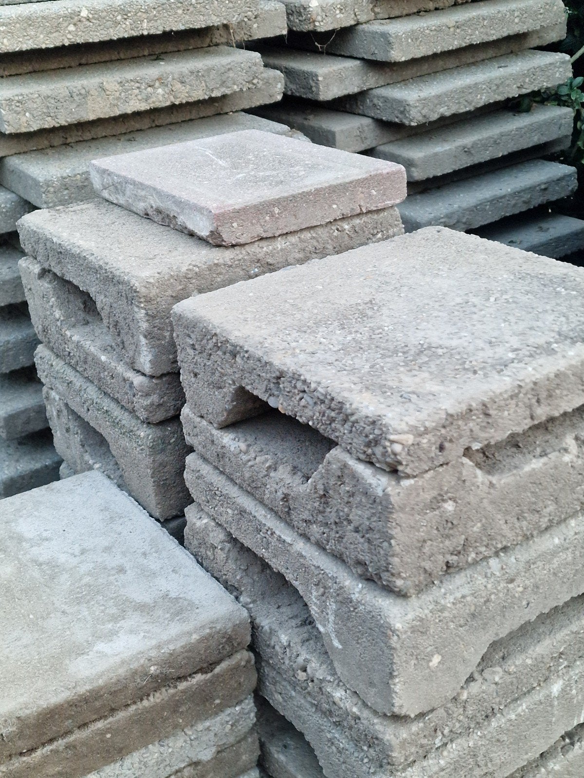 Gebruikte 30x30 tegels, Tuin en Terras, Ophalen, Gebruikt, 5 tot 10 m², Beton