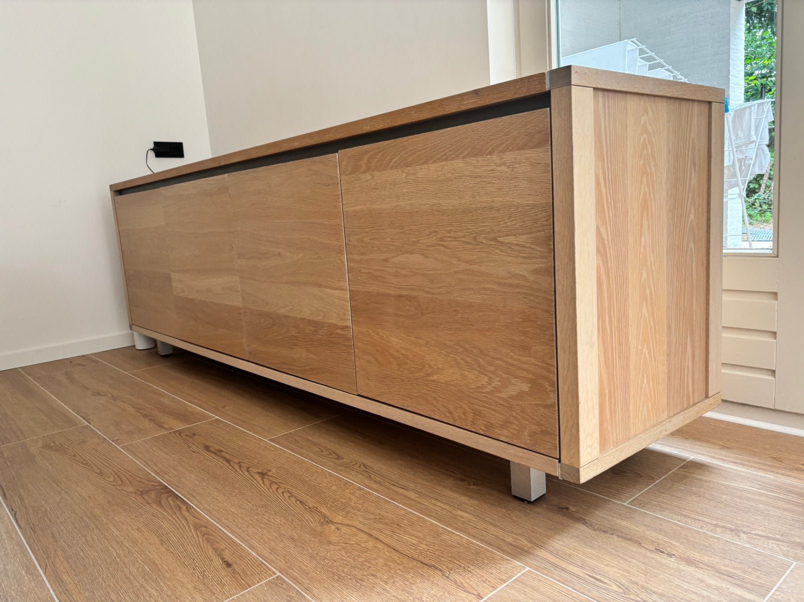 Dressoir Hans Daalder serie Lock, Ophalen, Met deur(en), Eikenhout, Zo goed als nieuw